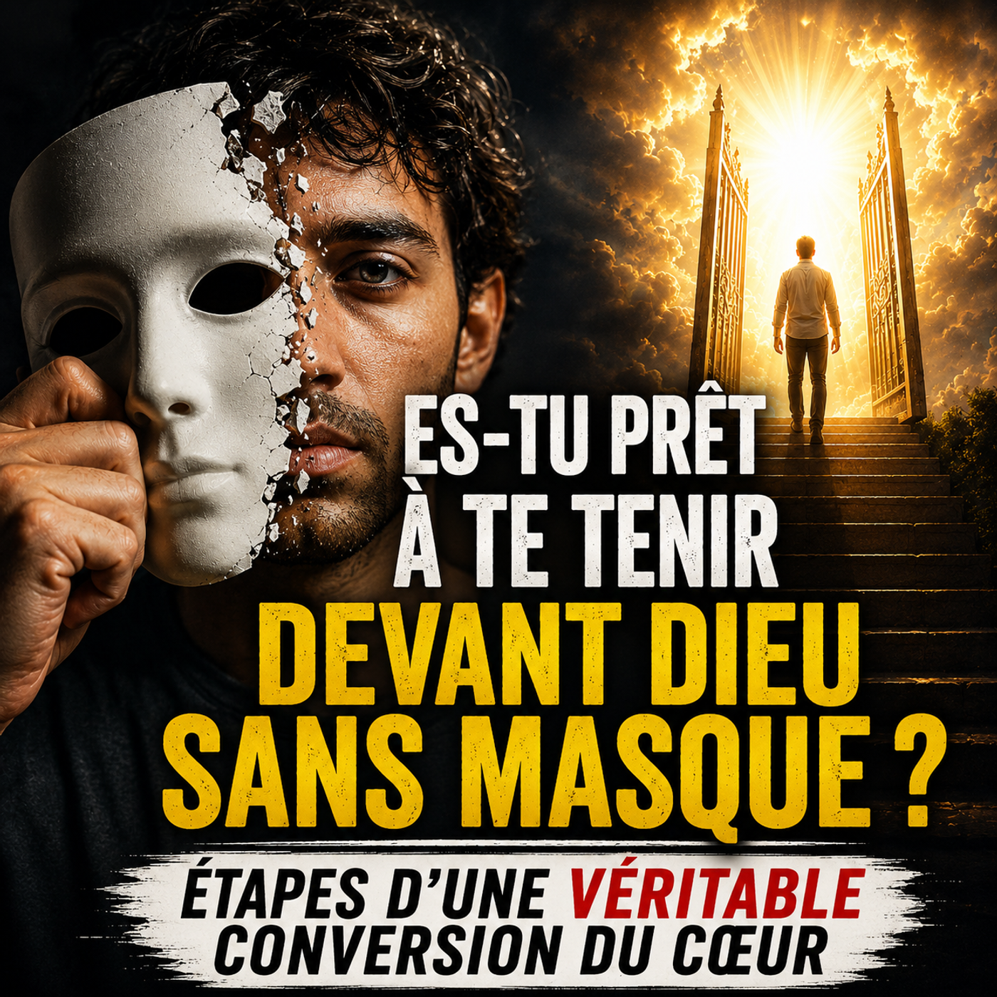 Couverture de l’épisode : Es-tu prêt à te tenir devant Dieu sans masque ? Étapes d’une véritable conversion du cœur